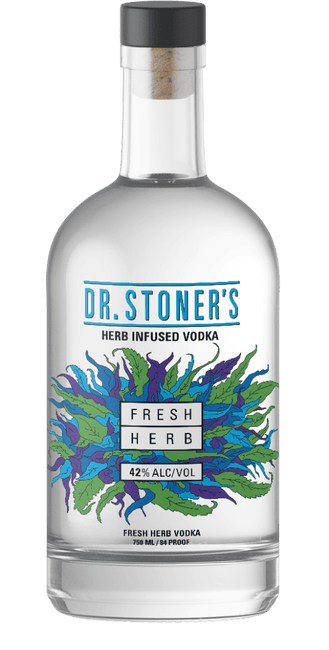 Dr. Stoner’s Fresh Herb Vodka (750ml)