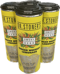 Dr. Stoner's : Smoky Herb Ginger Whiskey Lemonade (RTD) (4x12 Oz)