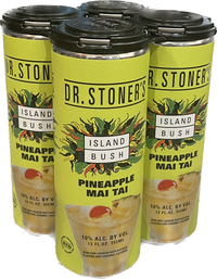 Dr. Stoner's : Island Bush Herb Rum Pineapple Mai Tai (4x12 Oz)