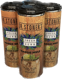 Dr. Stoner's : Fresh Herb Vodka Mango Mule (RTD) (4x12 Oz)