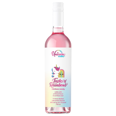 Unicorn Taste of Rainbows - Rainbow Candy Vodka